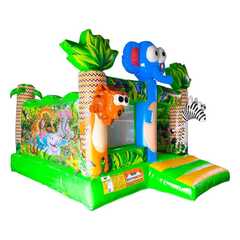 Коммерческий надувной батут «Чудо-сафари 3» 3,5*3,5*2,6 м