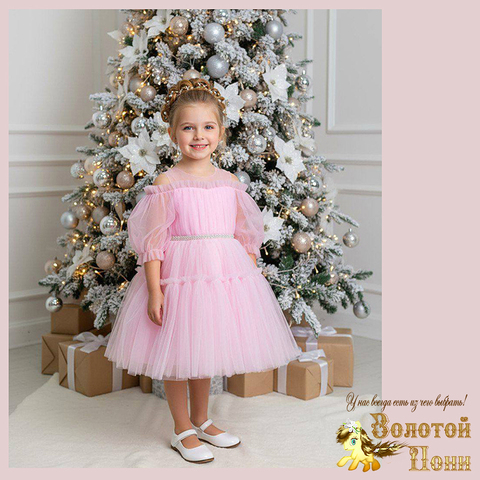 Платье нарядное на корсете (6-9) 251204-W2101