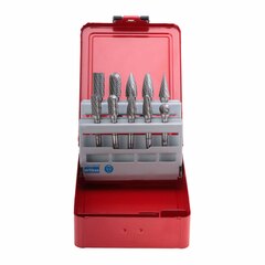 Набор бор-фрез твердосплавных 10шт HM S=6мм Ruko 116003(K)