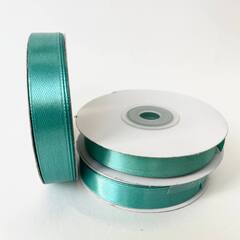 Лента Атласная (1,2см*22,85м) Морская волна.