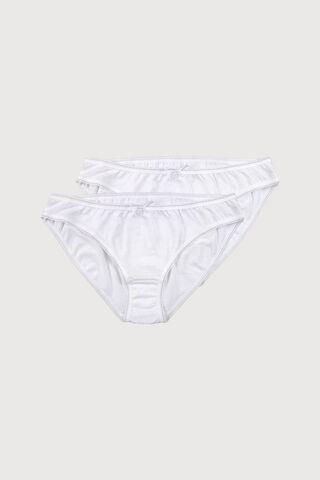 трусы/ уп  для девочки  КБ 1955-2уп/белый Ан