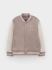 жакет  для мальчика  КР 302678/коричневый к624