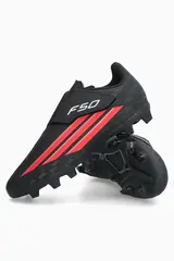 Бутсы adidas F50 Club Vel FG/MG Junior - черный