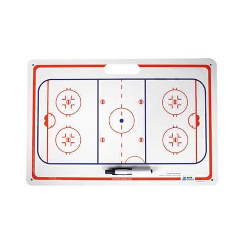 Доска тактическая на присосках BLUESPORT HOCKEY BOARD W/SUCTION CUPS 16
