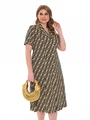 4536 Халат на пуговицах