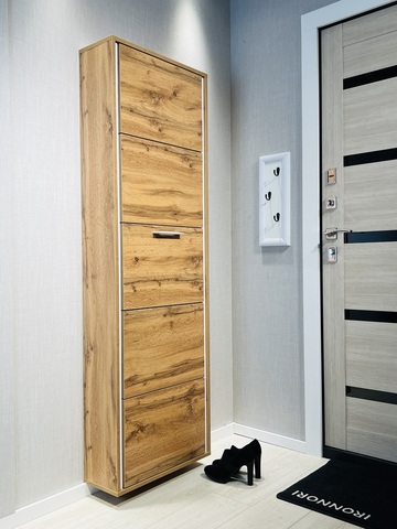 Обувница Айронори ЛАЙТ 5 МП (Дуб Вотан / Дуб Вотан)