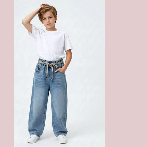 Джинсы мальчику (5-10) 260312-NZK8152.1