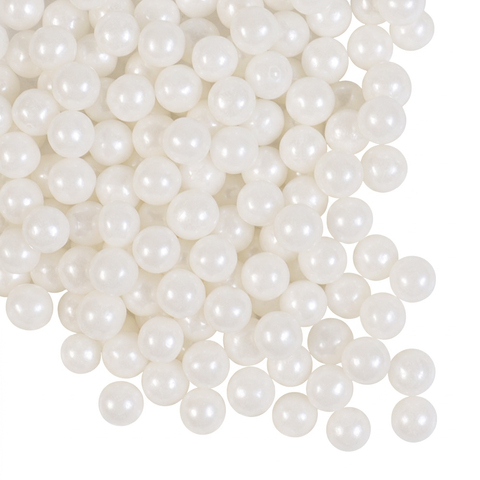 Сахарные шарики белые перламутровые 2 мм, 50 г