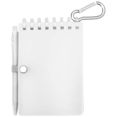 Lig Mini набор из блокнота в мягкой обложке из переработанного пластика и шариковой ручки (синие чернила)