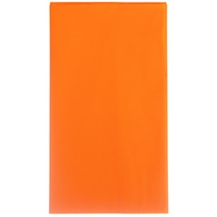 Скатерть п/э оранжевая 1,4х2,75м