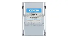 Серверный твердотельный накопитель/ KIOXIA SSD PM7-R, 7680GB, 2.5" 15mm, SAS 24G, TLC, R/W 4200/4100 MB/s, IOPs 720K/175K, TBW 14016, DWPD 1 (12 мес.)
