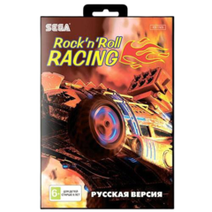 Картридж Rock'n'roll racing  (SEGA, русская версия)