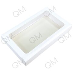 Коробка для клубники в шоколаде 250*150*40 мм (белая), 50шт