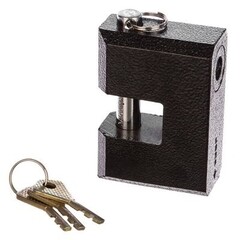 Замок навесной ЗУБР Мастер 90 мм. ф14 мм усиленный 3720-3_z01