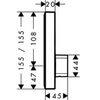 Термостат встраиваемый на 2 потребителя Hansgrohe ShowerSelect 15768000