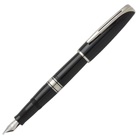 *Перьевая ручка Waterman Charleston, цвет: Black/CT, перо: F (13011 F)123