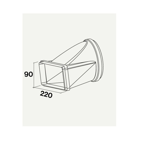 Переходник D150 мм Falmec KACL.376