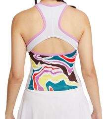 Топ теннисный Nike Court Dri-Fit Slam Tennis Tank - rush fuchsia/football grey/white