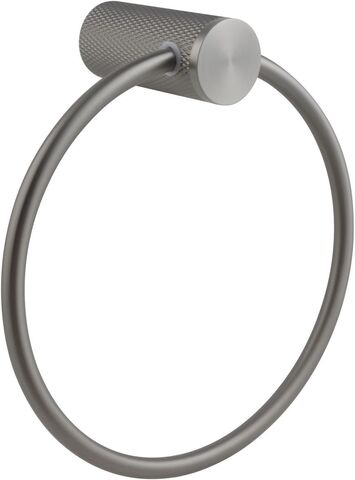 Allen Brau 6.31C14-MG 6.31C14-MG PRIORITY 4.0 Кольцо для полотенец 185x80x35мм, латунь, графит браш (331456)