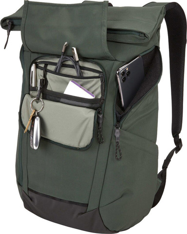 Картинка рюкзак городской Thule Paramount Backpack 24L Racing Green - 3