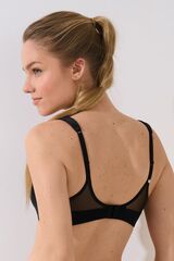 Мягкий спортивный бюстгальтер без косточек LISCA LIFESTYLE 20368_Черный