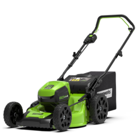 Аккумуляторная газонокосилка Greenworks GD60LM46HP, 60v, 46 см, (2502807), без АКБ и ЗУ
