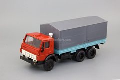 KAMAZ-5320 flatbed truck with tarpaulin Elecon 1:43