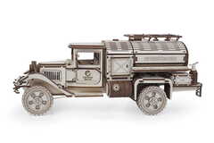 Грузовик  ГАЗ-АА Заправщик - деревянный конструктор, сборная модель 3D пазл, для детей и взрослых. Интересные подарки
