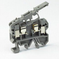 UKJ-2.5RDX24E - (011489), Клемма винтовая на Din рейку с держателем предохранителя (5х20) и индикацией