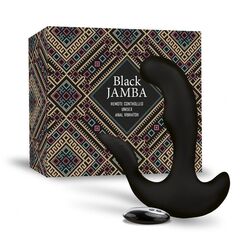 Универсальный анальный массажер Black Jamba Anal Vibrator - 12 см. - 