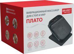 Вибрационный массажер для стоп и икр ПЛАТО, виброплатформа Bradex