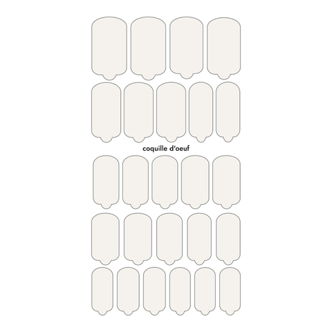 ПЛЕНКИ NAIL WRAPS COQUILLE D'OEUF