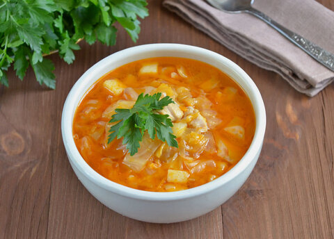 Суп Щи с квашенной капустой