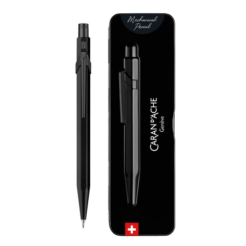 Карандаш механический Caran d`Ache 849 Black code, 0,7 mm (844.496)