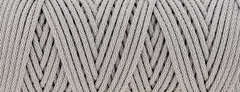 White our polyester cord 5 mm