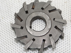 Фреза торцевая насадная 3-х сторонняя 100х18х27 со вставными разнонаправленными ножами HSS  z=12