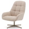 Крутящееся кресло Jaspe, бежевое