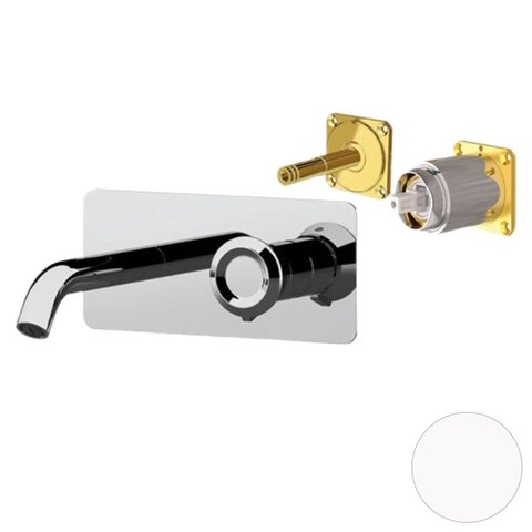 Remer Element ET15KBBO Смеситель для раковины, белый матовый