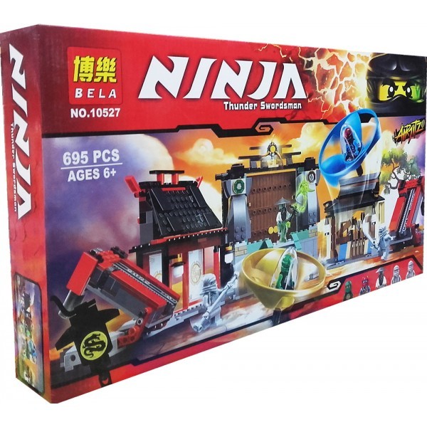 Конструктор Ниндзяго Аэроджитцу поле битвы — Ninjago