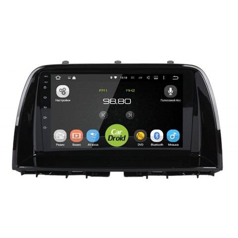 Штатная магнитола на Android 6.0 для Mazda CX5 Roximo CarDroid RD-2410F