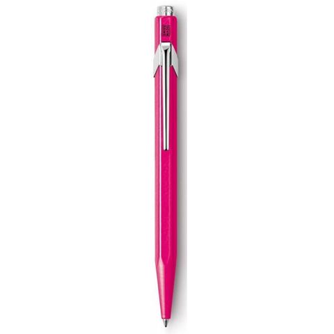 Шариковая ручка Caran d'Ache Office 849 Popline Fluorescent Purple