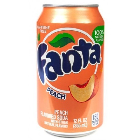 Fanta Peach Фанта Персик 0,355 л