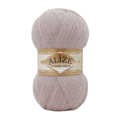 Пряжа Alize Angora Gold 528 пастельно сиреневый