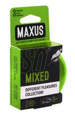 Презервативы в железном кейсе MAXUS Mixed - 3 шт. - 