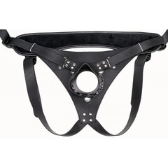 Супер ГИГАНТ из неоскина на присоске со страпоном в коробке