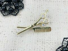 Брошь, р. 5,5х3,3 см, золото