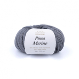 Пряжа Infinity Pima Merino 1053 темно-серый