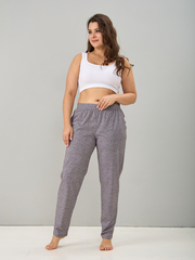 Брюки Б-18/коричневый-мелкиесоты