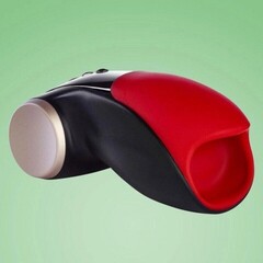 Мастурбатор мужской Fun factory COBRA LIBRE II, черно-красный