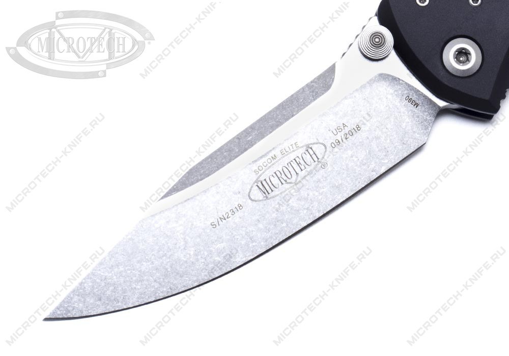 Нож Microtech Socom Elite M390 Stonewash 160-10 - фотография 